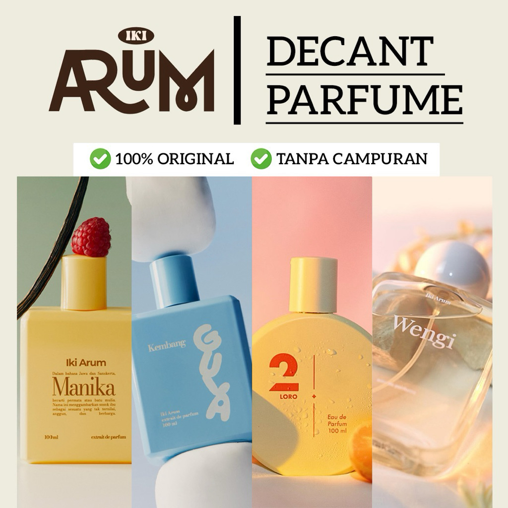 Decant Parfume IKI ARUM - Kembang Gula & Manika