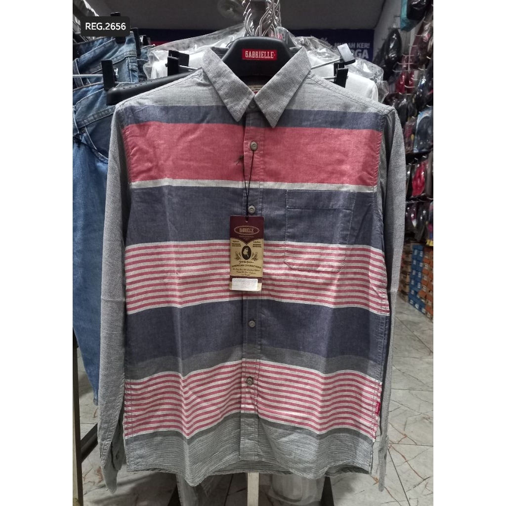 GABRIELLE KEMEJA LENGAN PANJANG PRIA UK.M