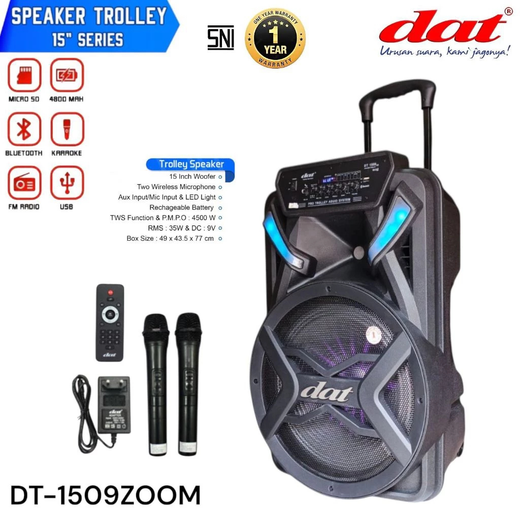 SPEAKER AKTIF 15 INCH DAT1509