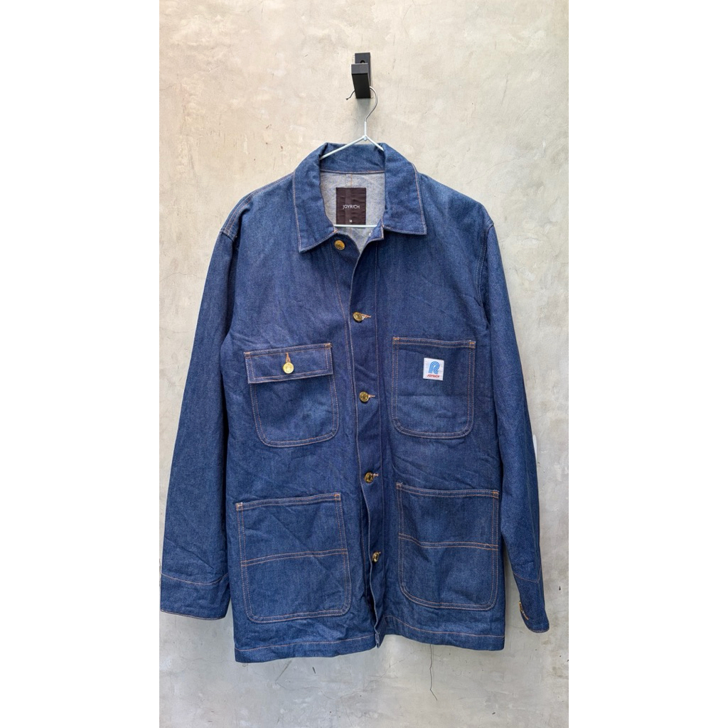 Preloved Denim Chore Jacket Rare Vintage Jaket Jeans Kolektor