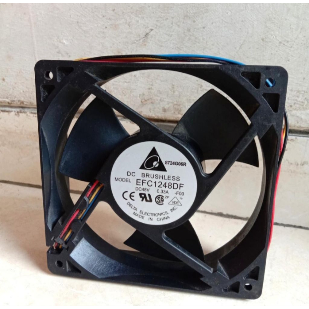 Kipas fan DC brushless 48V model EFC1248DF