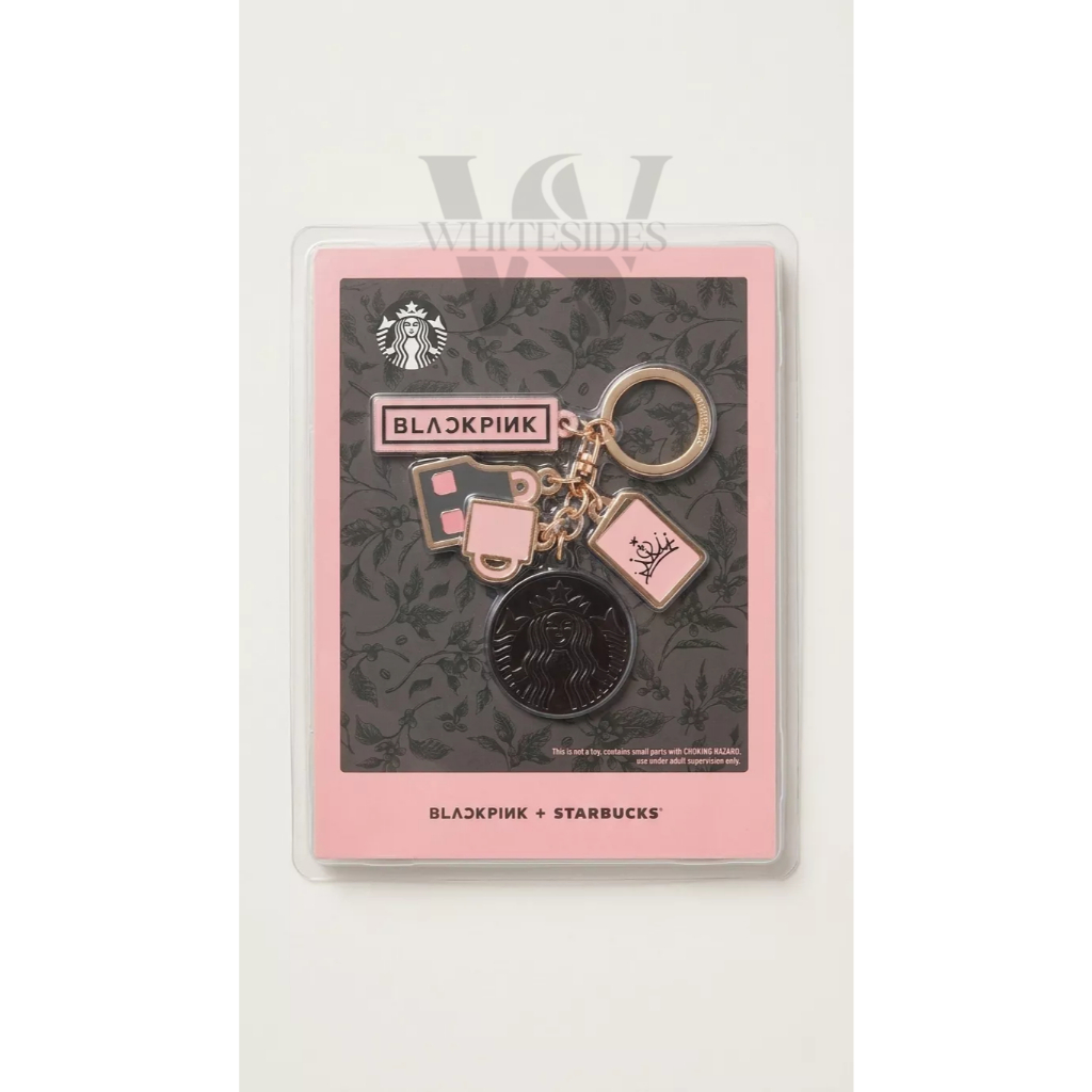 Keychain - Starbucks Blackpink Collection Edition Whole Bean 250gr gram VIA Instant 12 Sticks 3 Stic