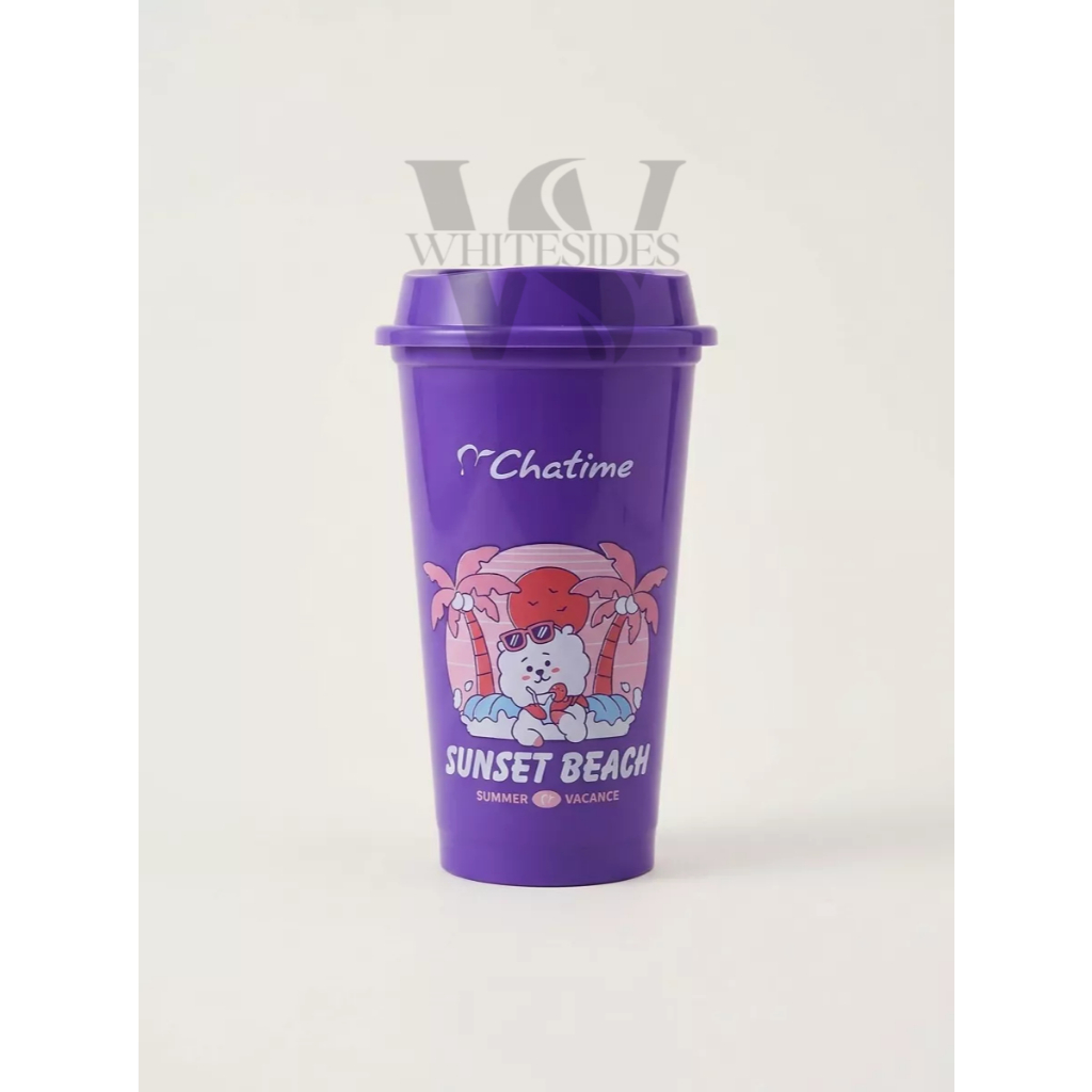 RJ - Chatime BT21 Mang Koya Tata Chimmy Cooky Shooky Van Tumbler Bottle Mug Gelas Botol Reusable Cup