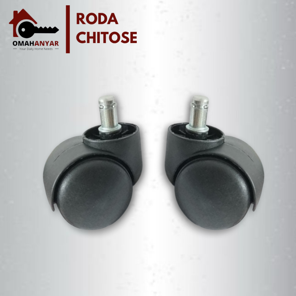 Roda Plastik Kursi Kantor Manager Direktur Chitose Tiger isi 5pcs