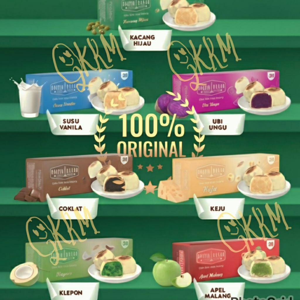 [READY ALL VARIAN] BAKPIA BAKAR TUGU MALANG - PRODUK FRESH SUPPLY DARI STORE RESMI