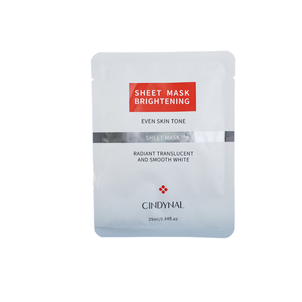 YZKMSKIN - Masker Wajah Brightening Niacinamide Facial Sheet Mask Cindynal