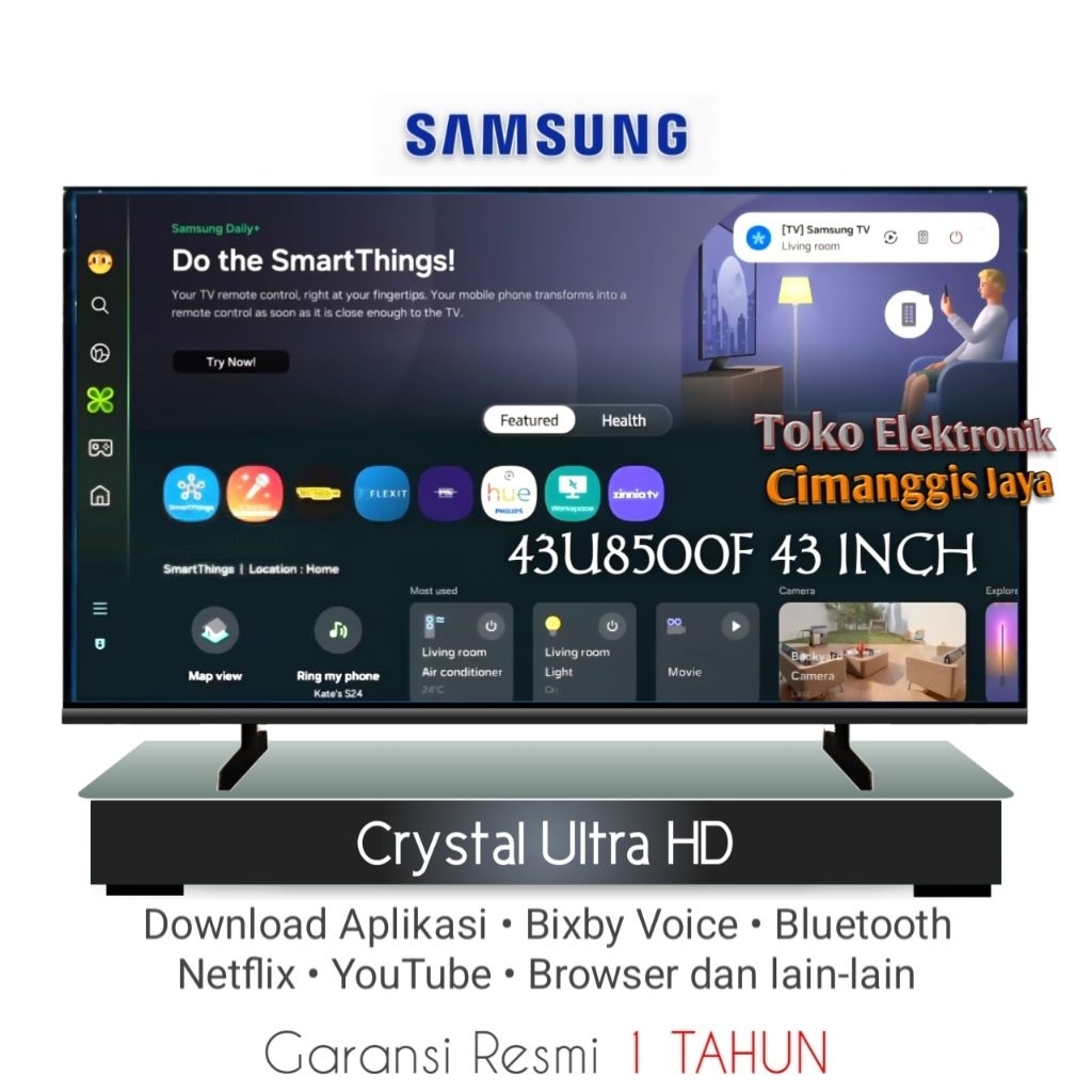 smart tv led Samsung 43 inch digital