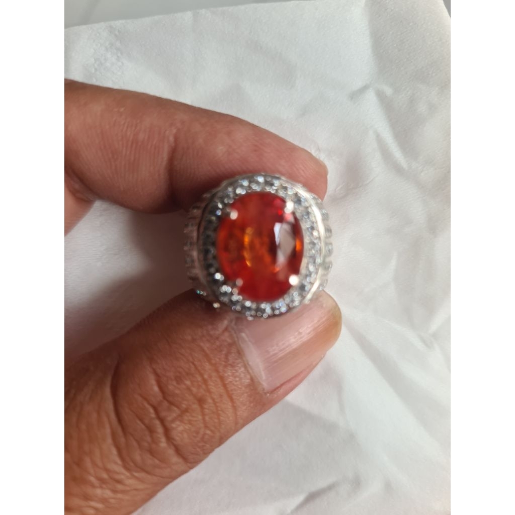 orange sapphire