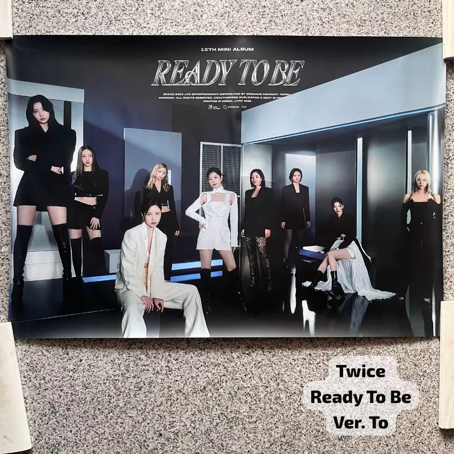 Twice Ready to be - Official Poster Twice