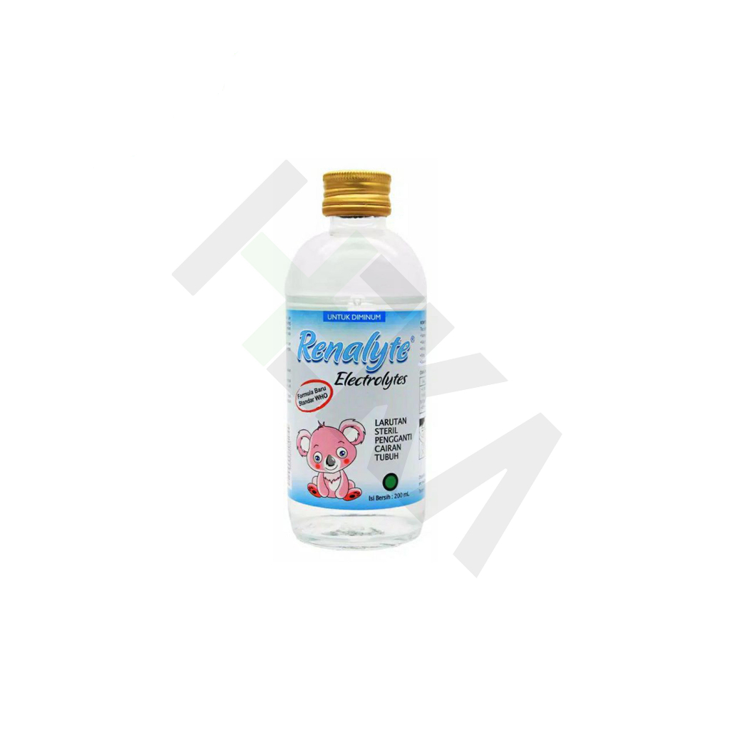Renalyte 200 ml - Larutan Oralit Botol Untuk Anak Dehidrasi [Tembalang]
