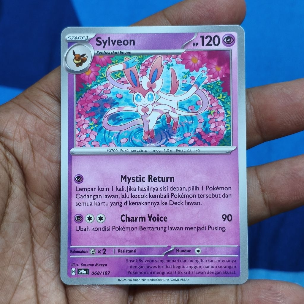 sylveon tcg pokemon / kartu pokemon