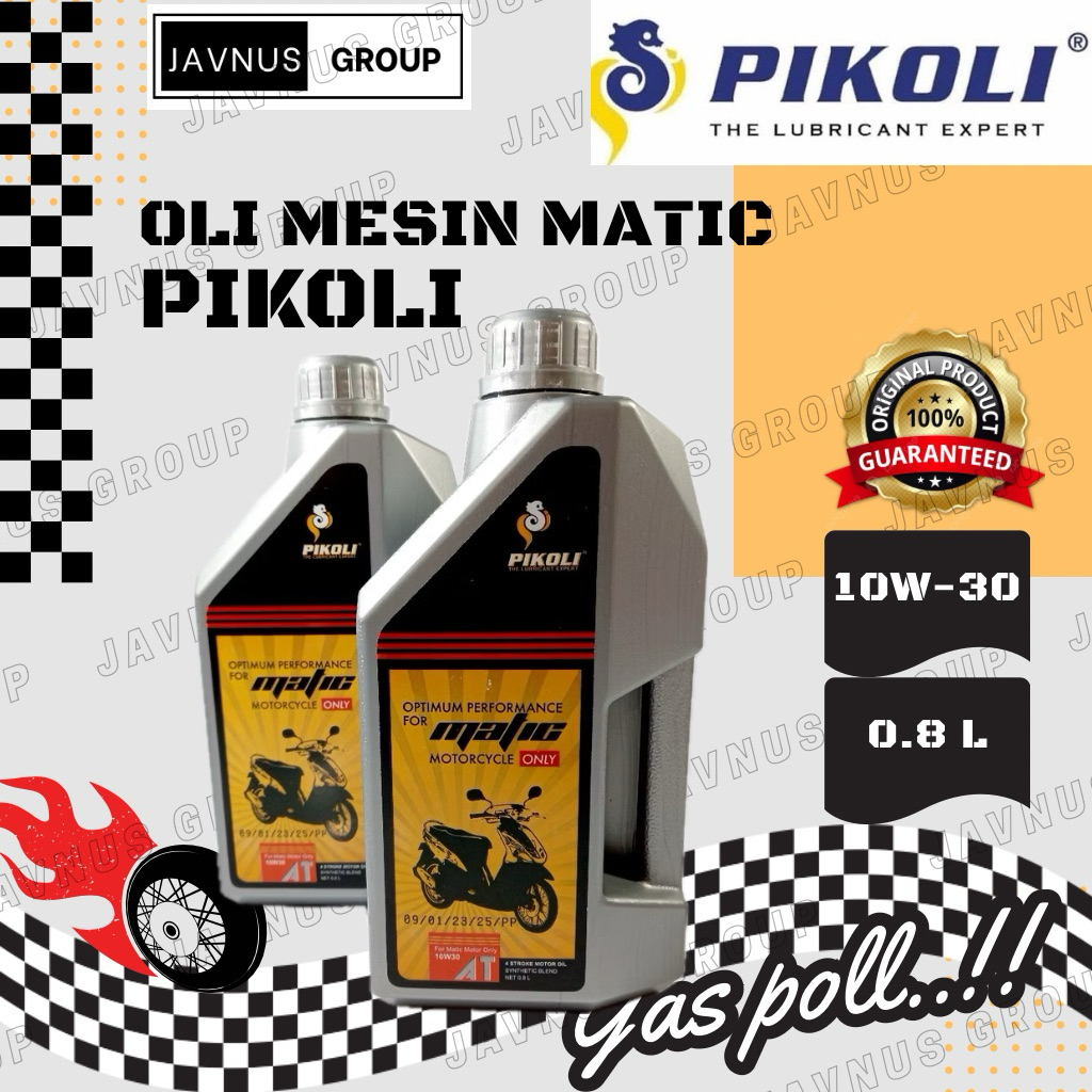 Oli Matic Pikoli Oli Mesin Matic Pikoli 800ml 100% Original 0.8L