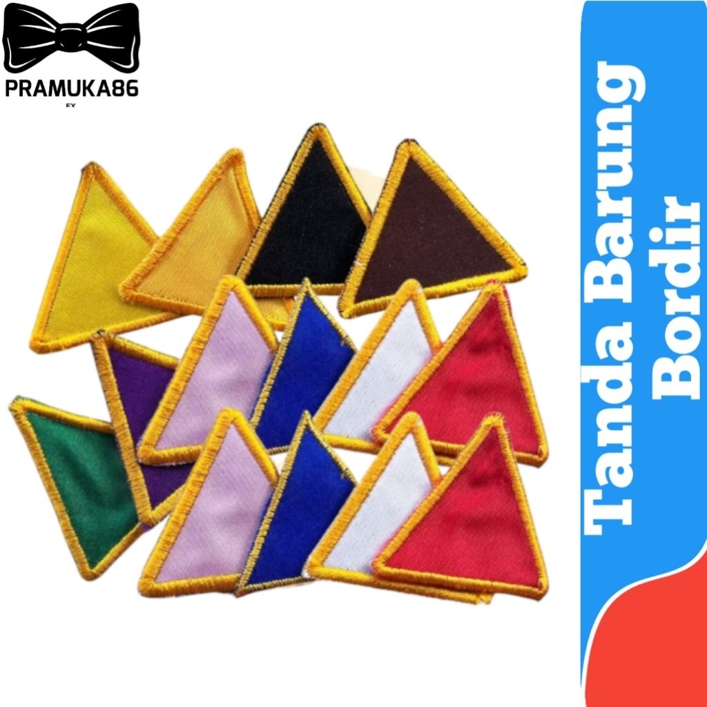 Tanda Barung Pramuka Siaga Bordir / Bed Barung Pramuka / Tanda Barung Siaga Bordir / Badge Tanda Bar