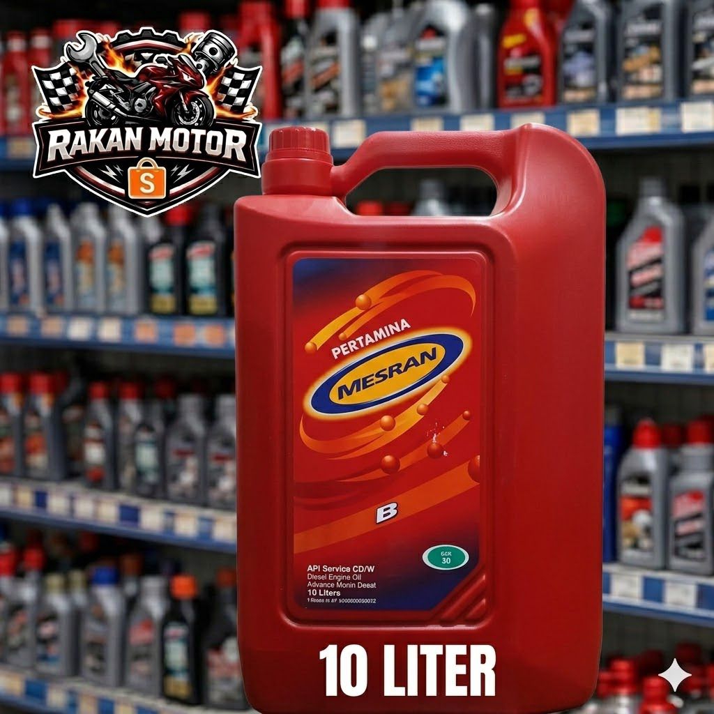 OLI MESIN DIESEL MESRAN B SAE40 10LITER