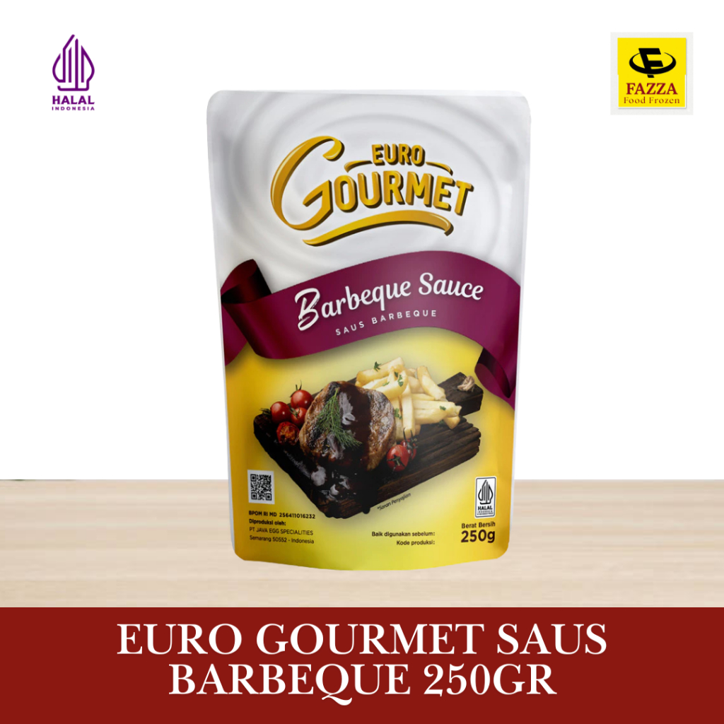 Saus Steak BBQ Barbeque Euro Gourmet 250 Gram