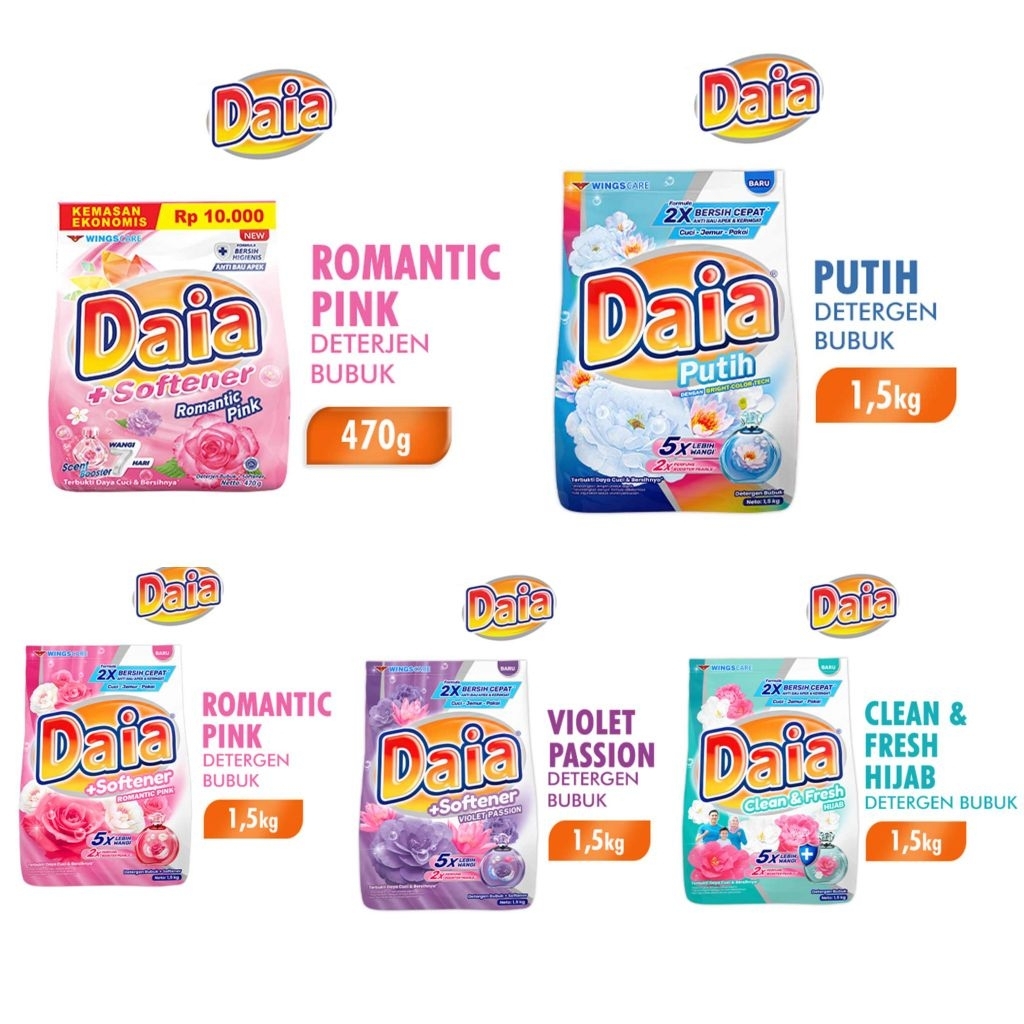 daia detergent bubuk