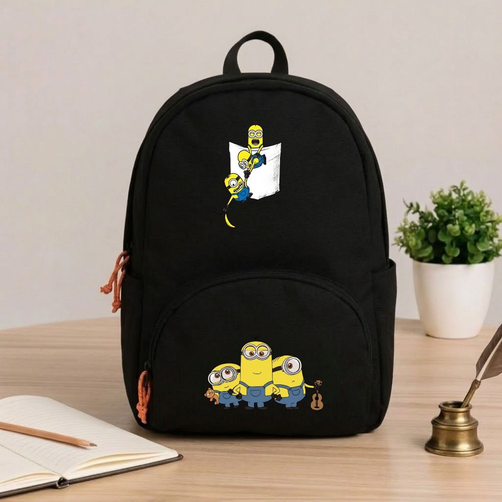 Catenzo - Tas Sekolah Anak Laki-Laki Casual Kasual Ransel Kantong Ori Original Produk Lokal Tas Anti