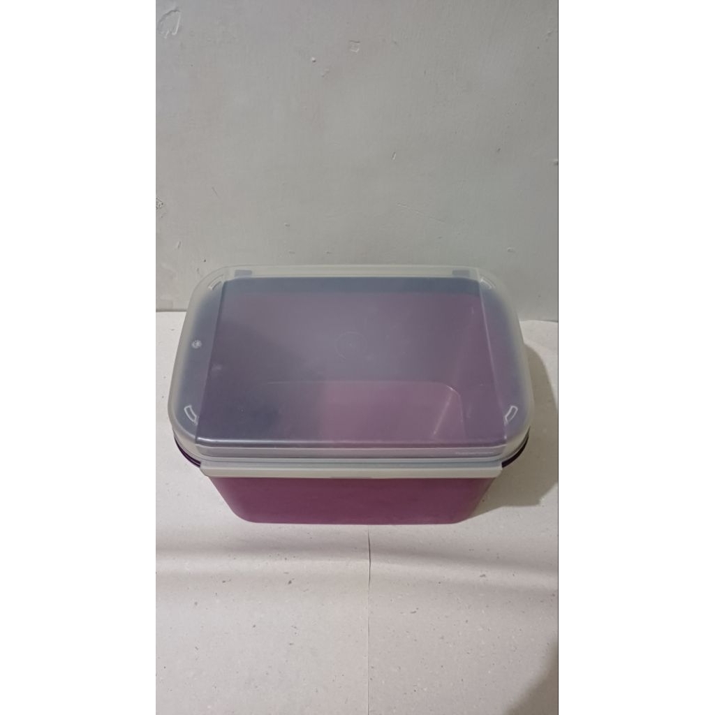 PROMO Ezy Keeper Signature Rectangular Tupperware Original 6.5L