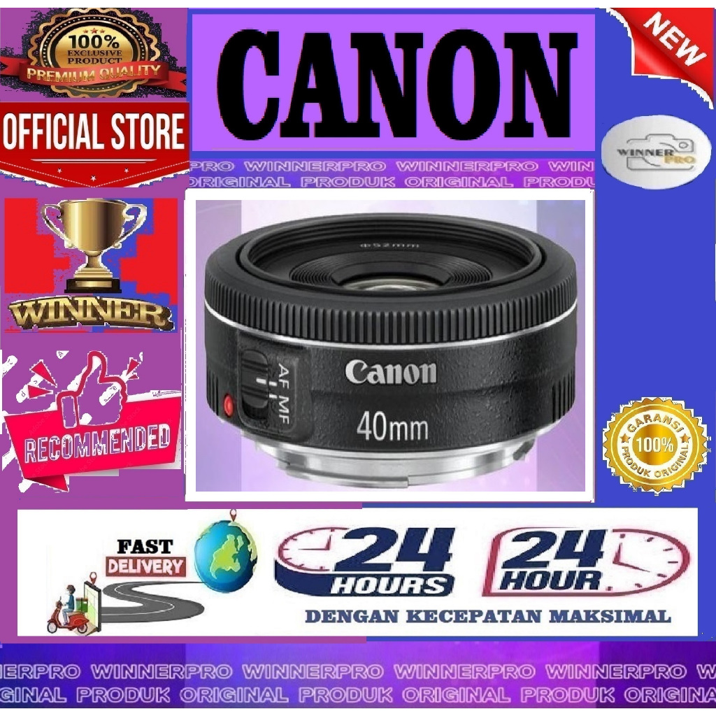 Canon EF 40mm f2.8 STM Lens