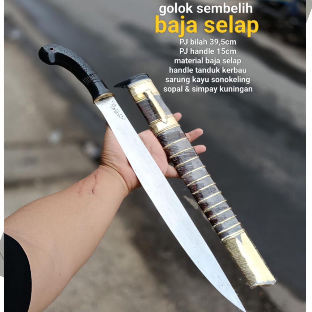 Pisau Qurban Baja Selap