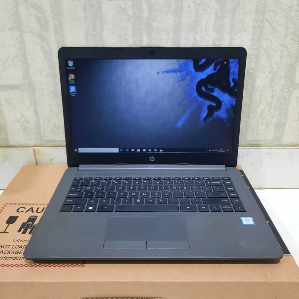 Laptop HP 240 G7, Core i5-8265U, Gen 7th, Hd Graphics 620, Ram 8 GB / 1Tb, Seri Baru, Lengkap, Silve