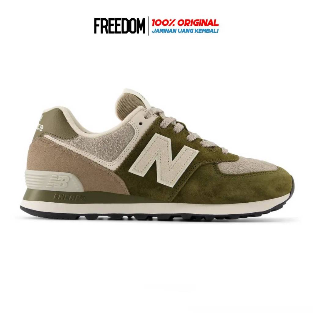 NB 574 Woodland ORIGINAL RESMI Sepatu Unisex U574BWS