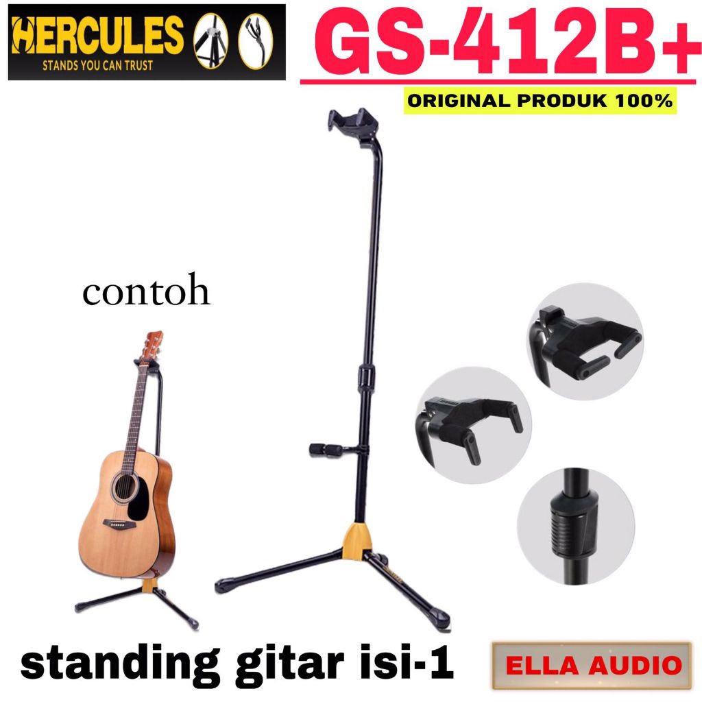 Hercules Stand GS412B Plus Hercules GS-412 B+Standing Gitar