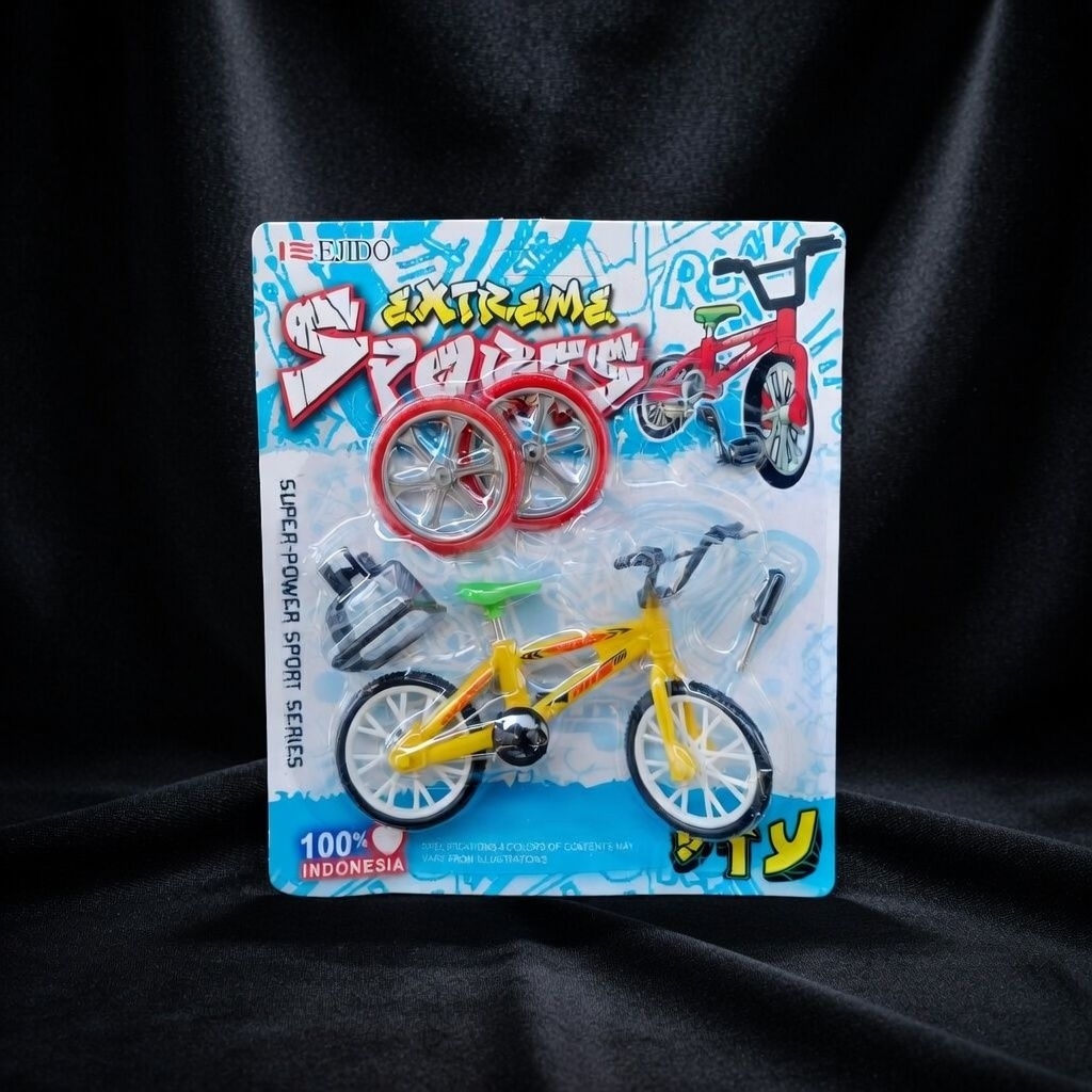 UMJ MINIATUR SEPEDA BMX / MAINAN SEPEDA GOES BMX / MAINAN SEPEDA BMX