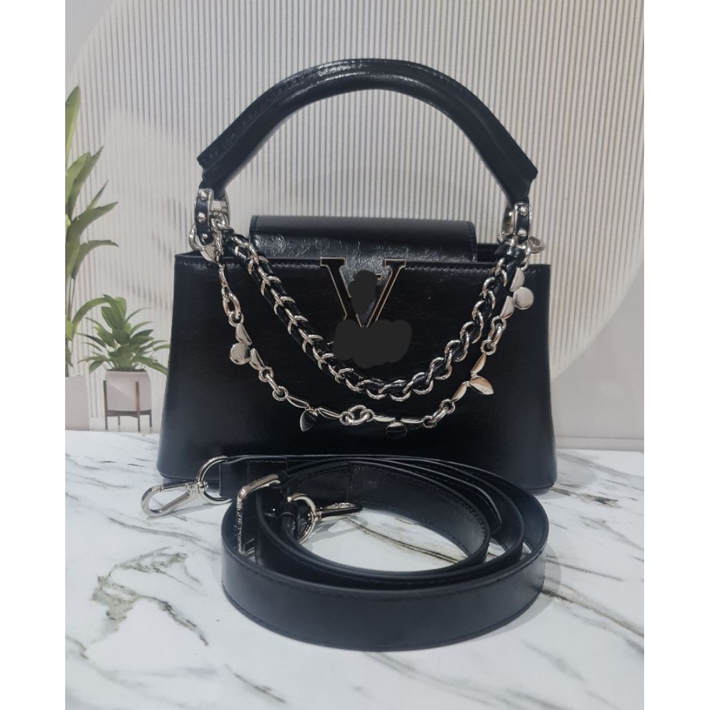 black cappucino bag