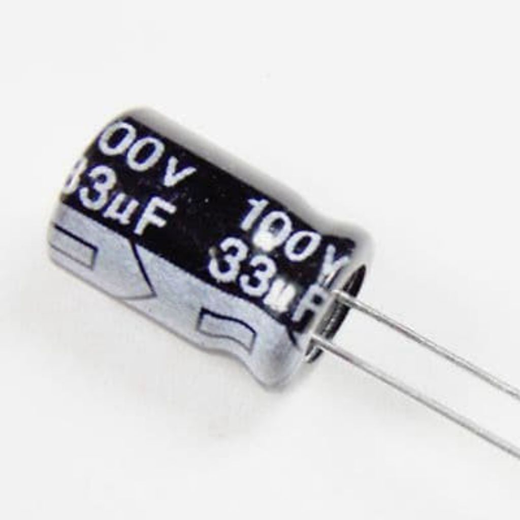 Elco elko kapasitor 100v 33uf