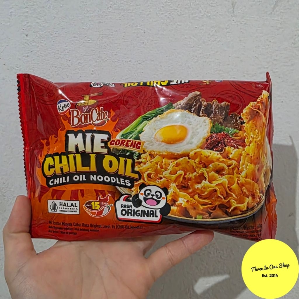 [READY STOCK] Boncabe Mie Chili Oil Goreng 60g