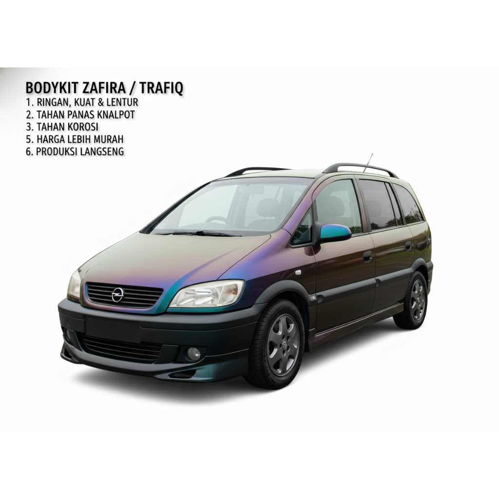 BODYKIT ZAFIRA TRAFIQ BODY KIT SUBARU GRADE A