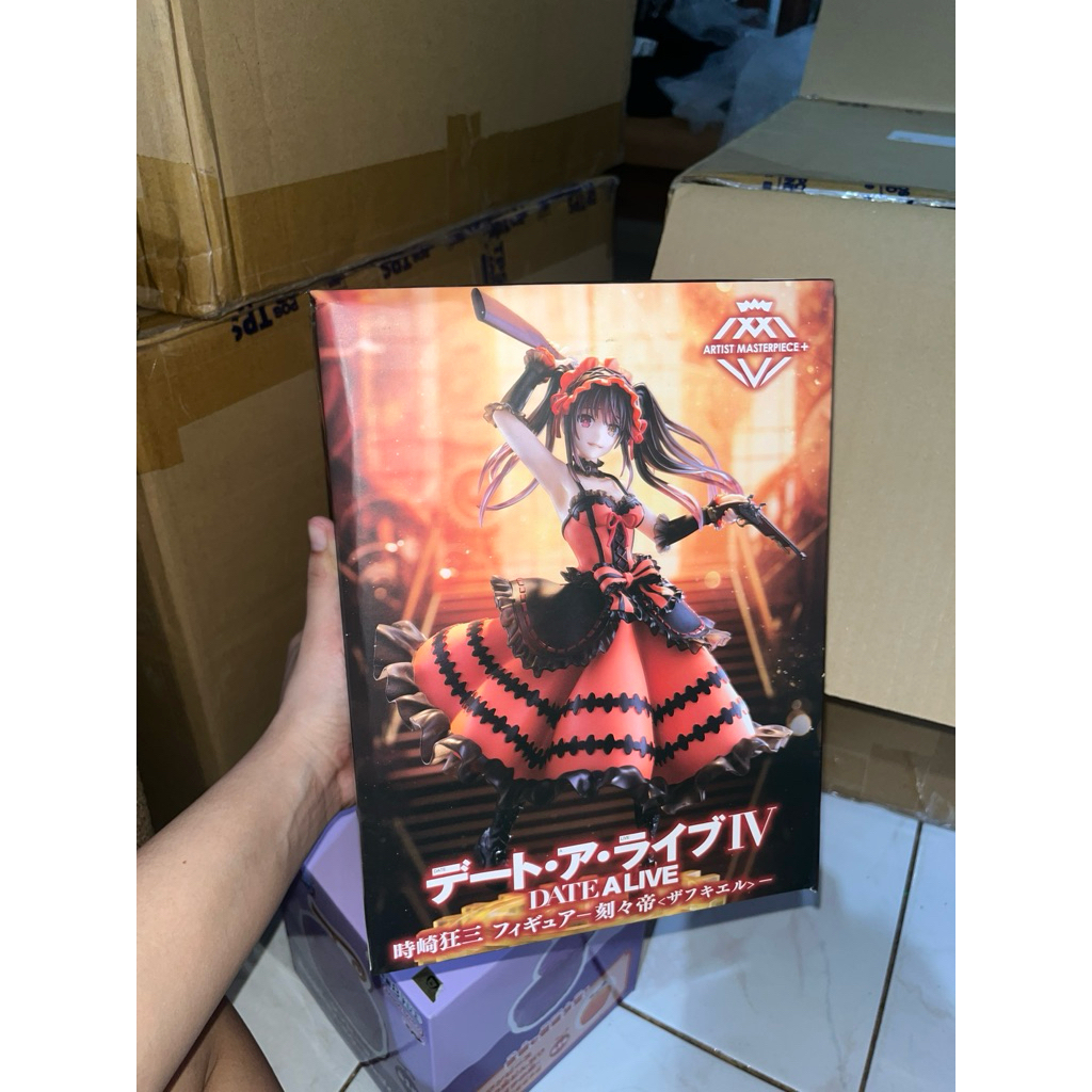 Taito AMP+ Kurumi Tokisaki Date A Live Box tidak Mulus