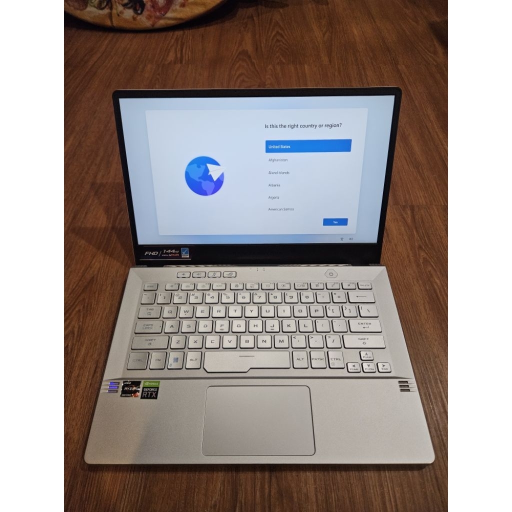 ASUS ROG Zephyrus G14 GA401QM (Ryzen 7 5800HS, RTX 3060) - Second