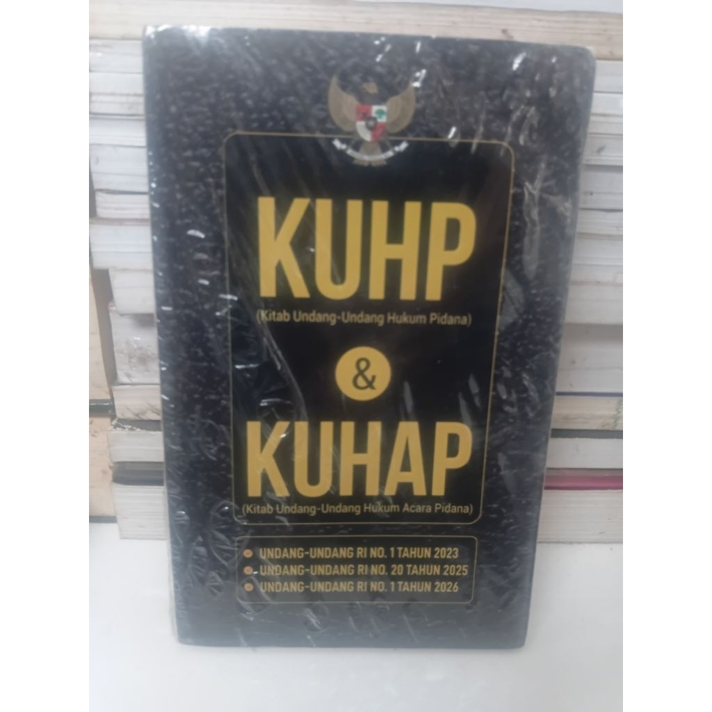 (Original) BUKU KUHP & KUHAP TERBARU