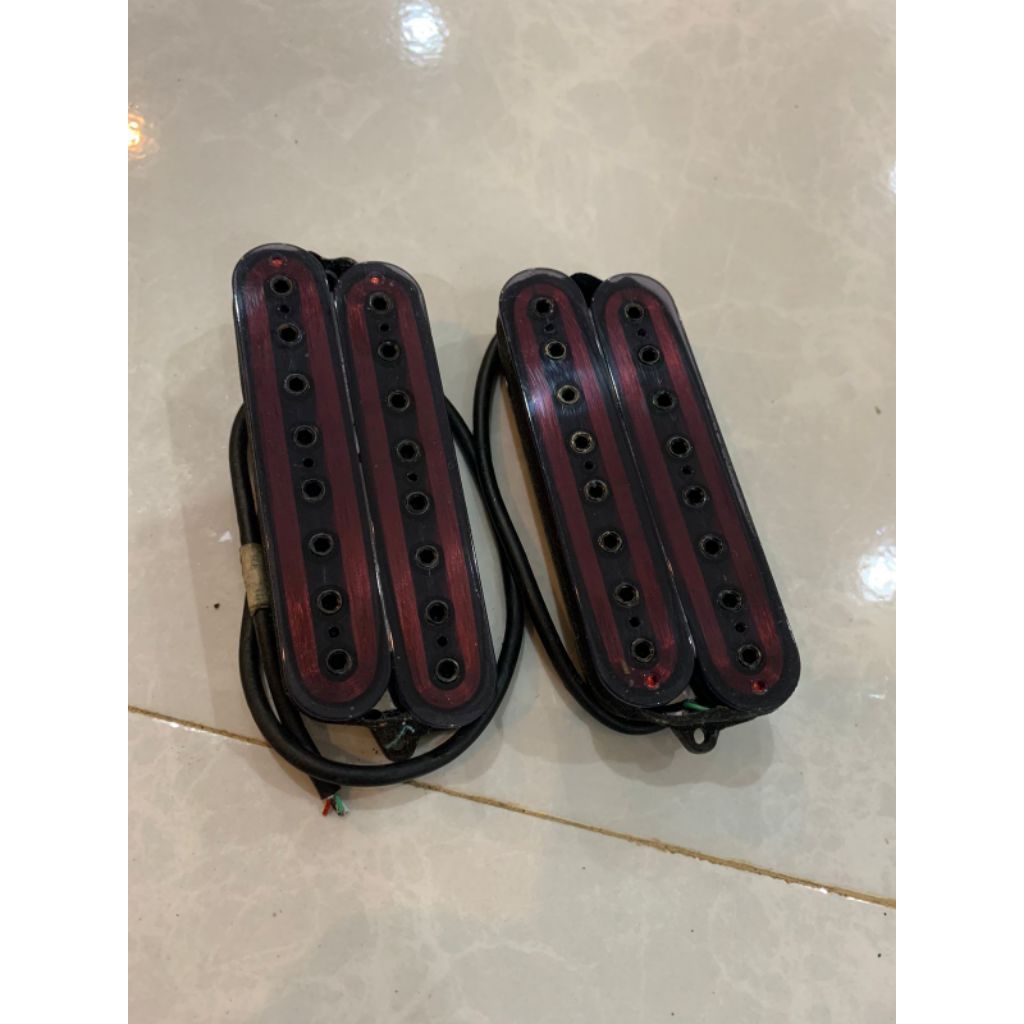 Pickup humbucker multiscale metal high gain bukan dmarzio 8stting