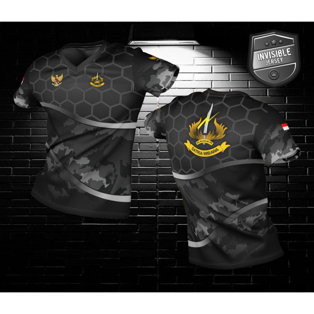 BAJU KAOS JERSEY OLAHRAGA TNI - "RAIDER"