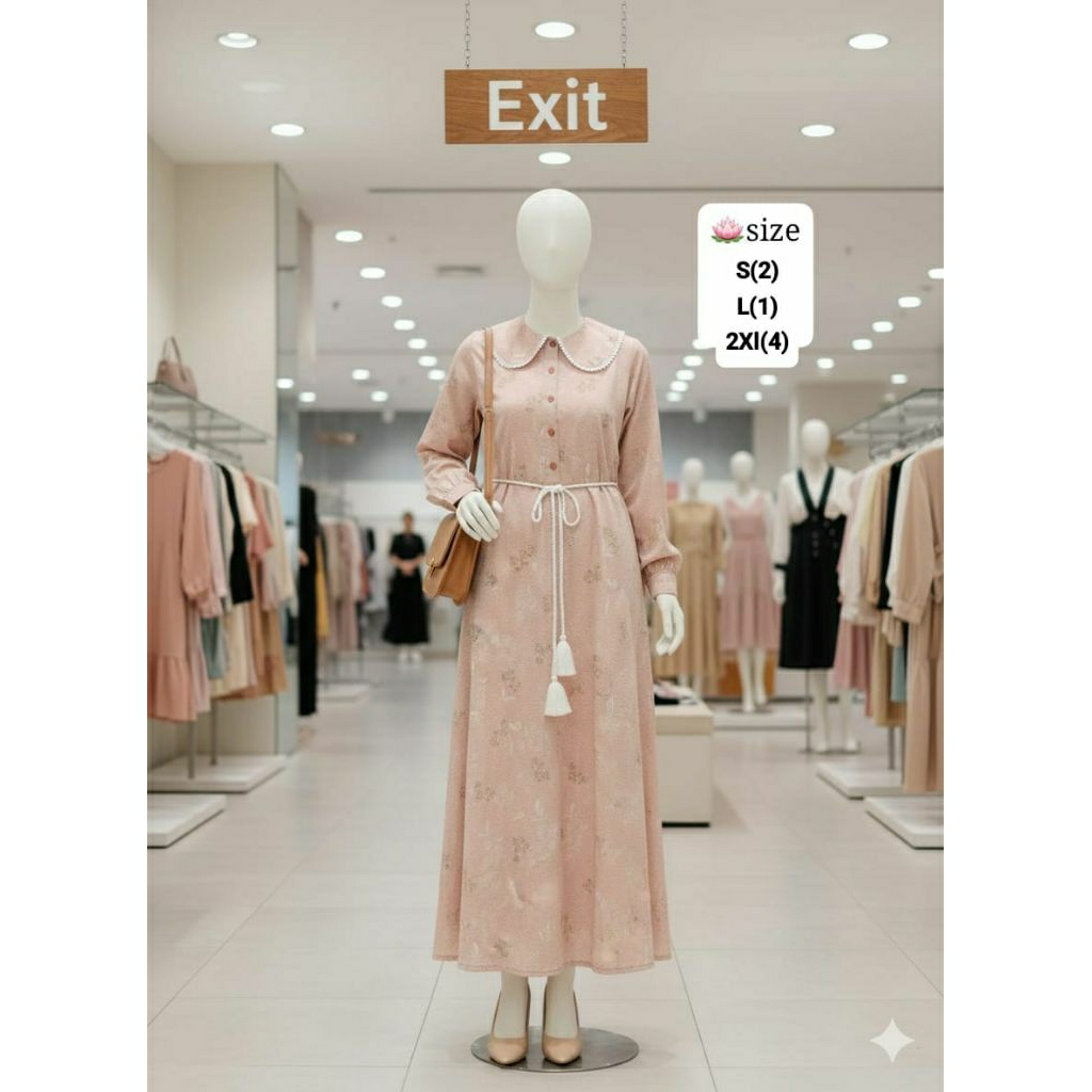 Gamis exit original matahari diskon