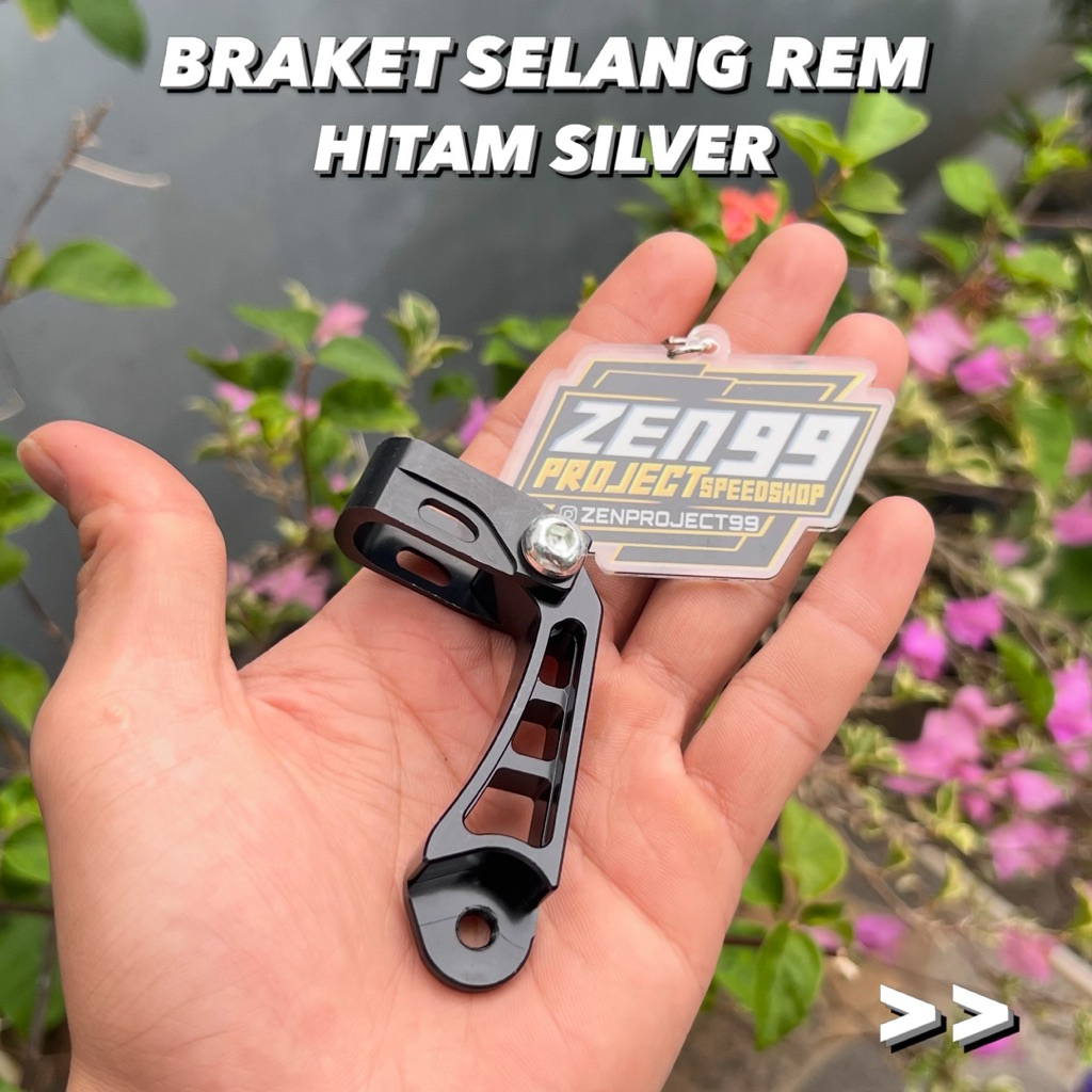 BREKET SELANG REM DEPAN CNC UNIVERSAL DUDUKAN SELANG REM DEPAN CNC BREKET SELANG REM CNC UNIVERSAL