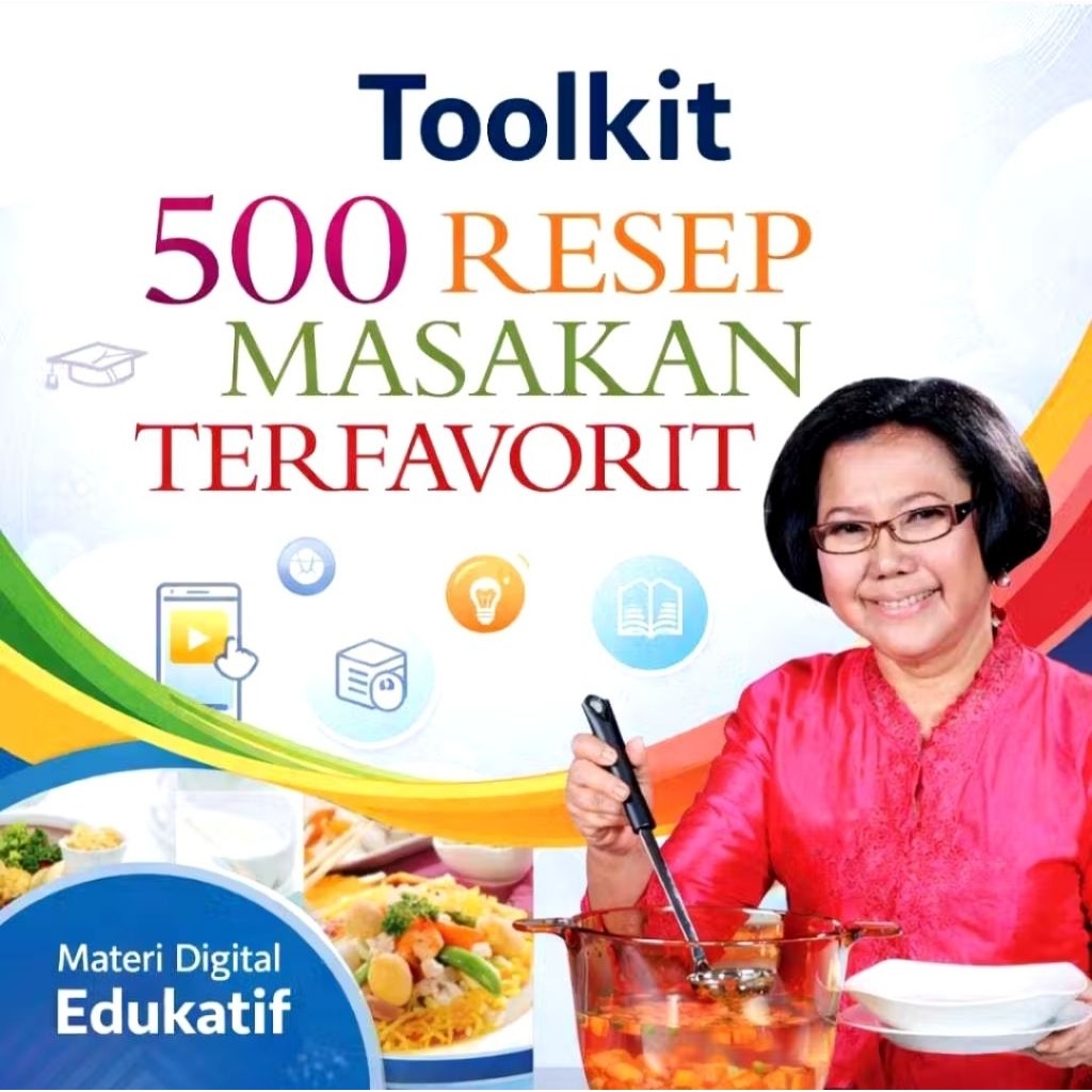 500 Resep Masakan Terfavorit Lengkap & Praktis