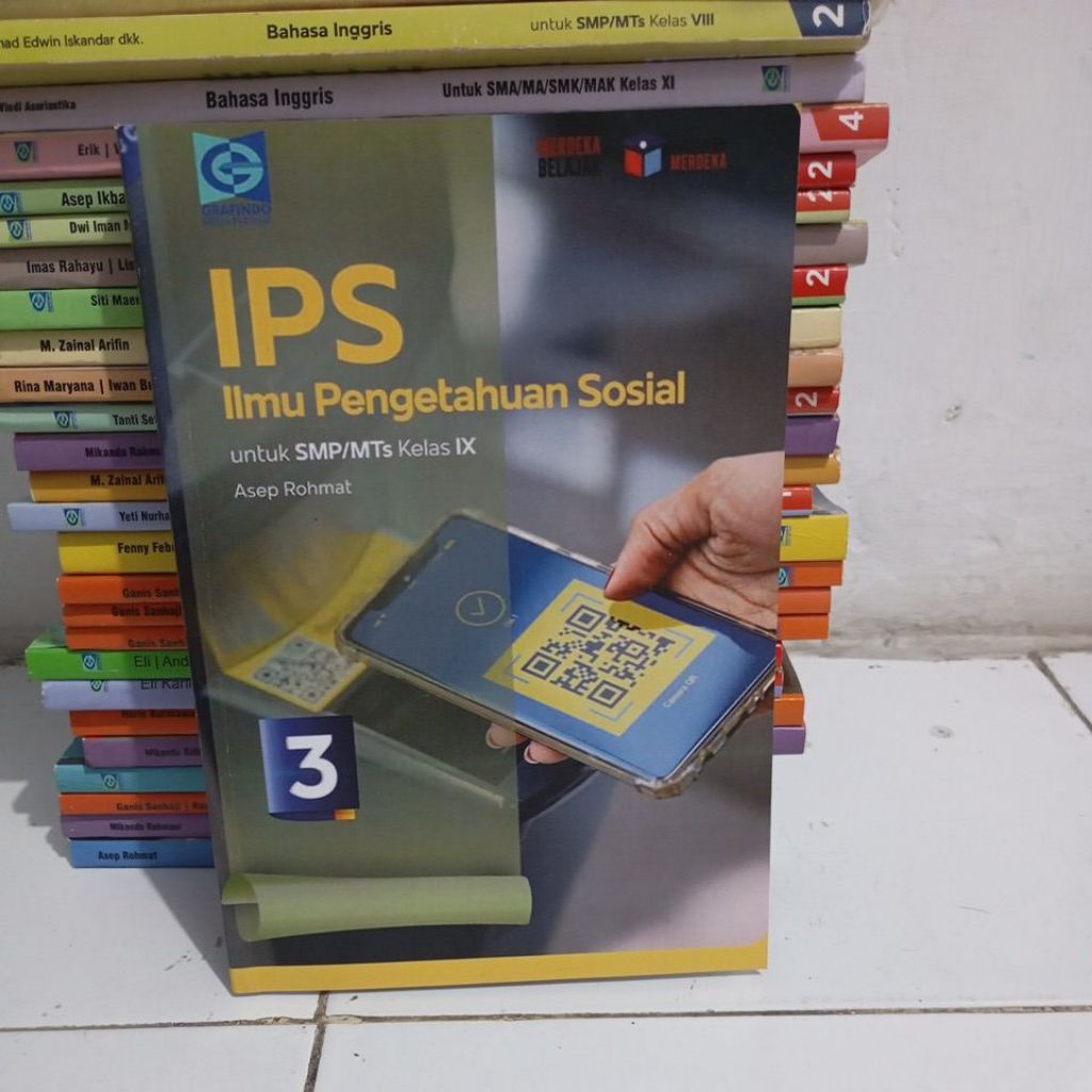 BUKU IPS KELAS 9/3 SMP GRAFINDO KURIKULUM MERDEKA
