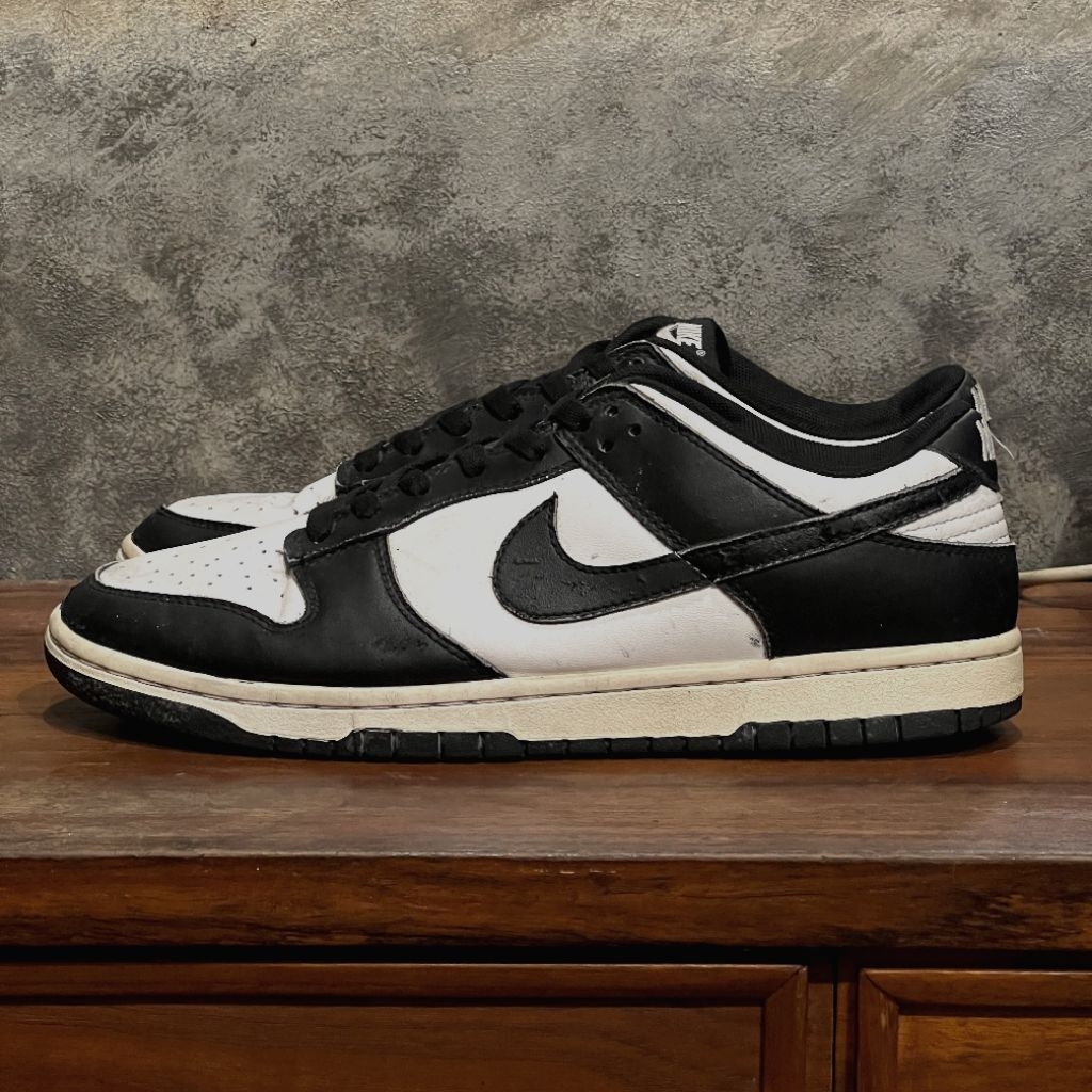 Nike Dunk Low - Sneakers Pria Wanita Putih Hitam Panda, Nyaman Dipakai Seharian