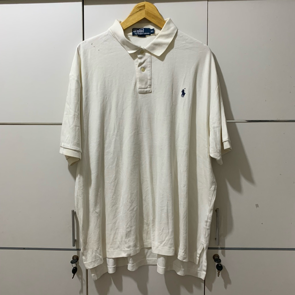Polo Shirt Ralph Lauren White 0riginal
