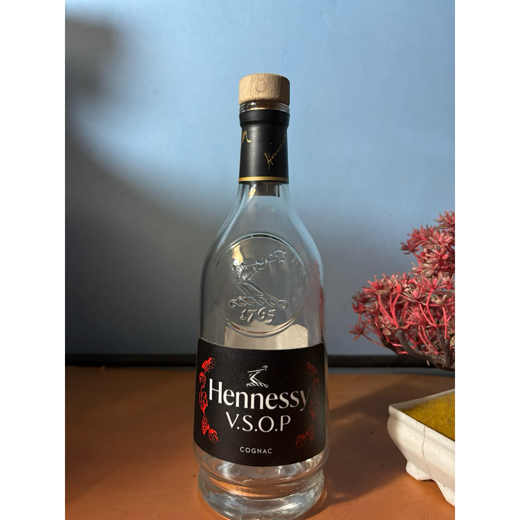 botol bekas minuman keras miras henesy vsop botol only botol import premium botol antik botol miras