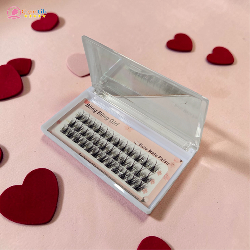 Bulu Mata Extension Natural Eyelash Extension Lembut, Ringan & Tahan Lama