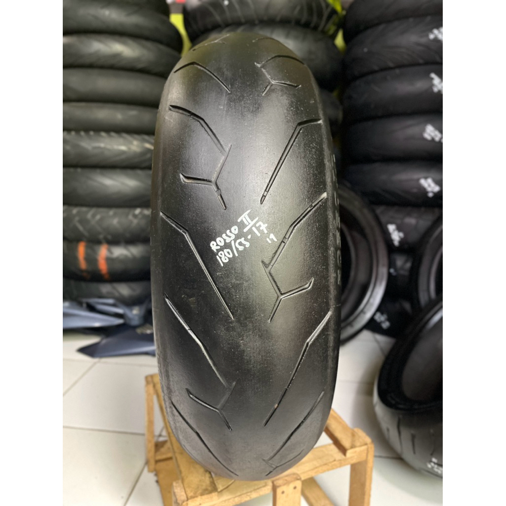 Pirelli Diablo Rosso II 180/55-17 Ban import limbah moge