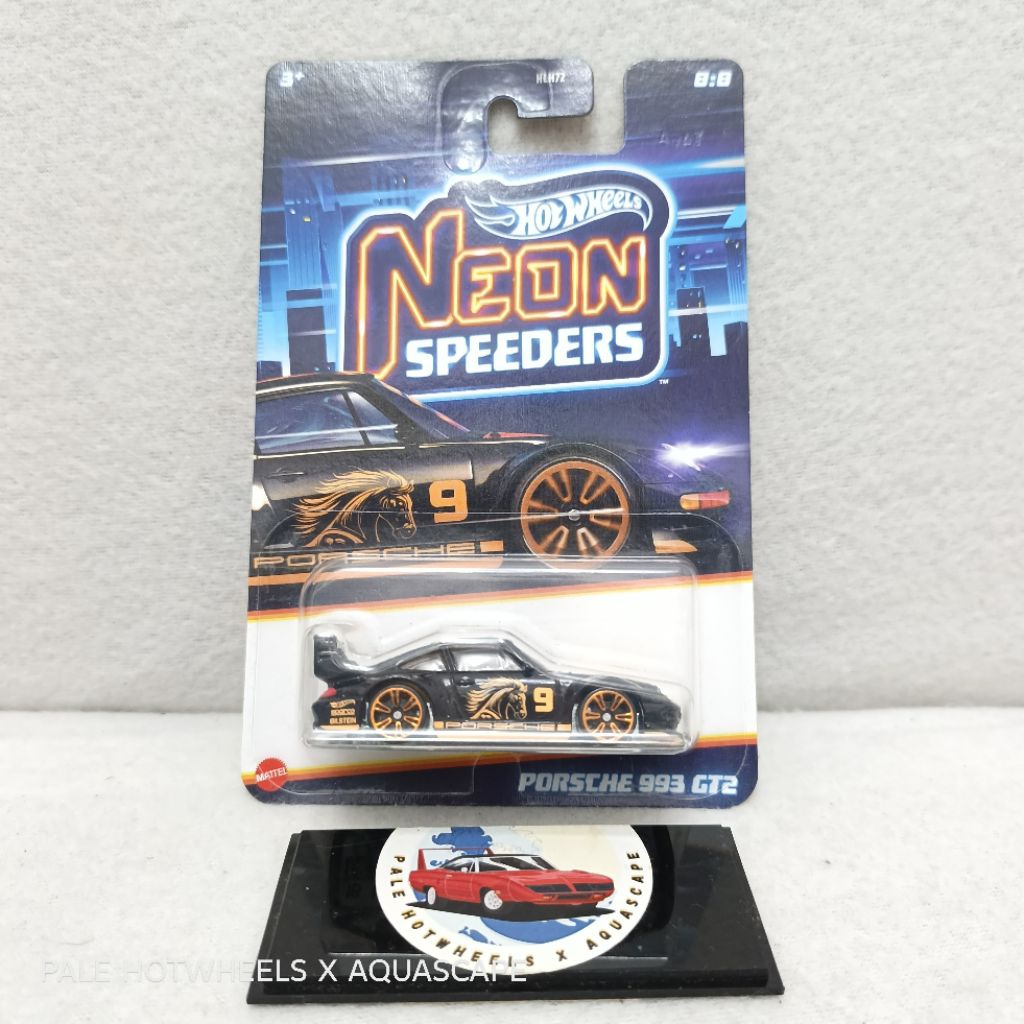 HOTWHEELS NEON SPEEDERS PORSCHE 911/993 GT2 HORSE