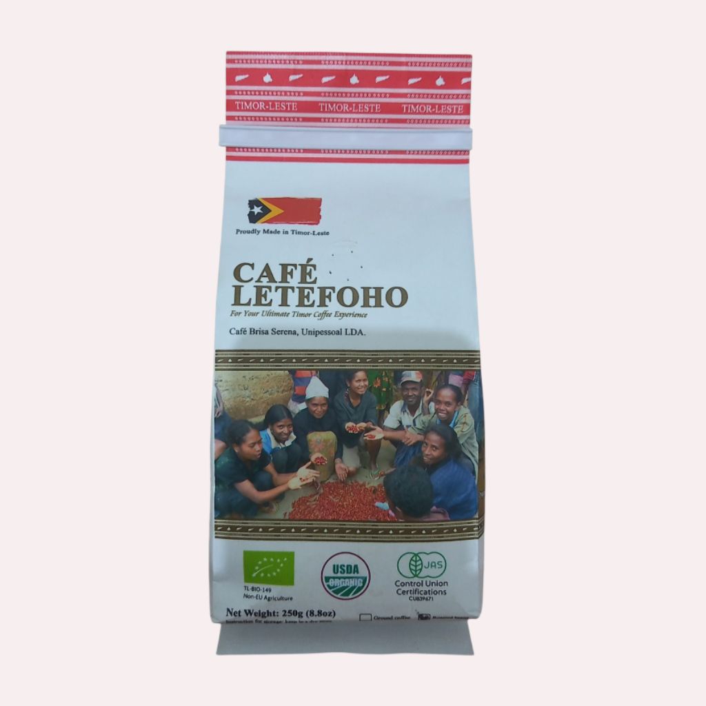 Café Letefoho Arabica Coffee Timor Leste 250g 250 g gram Kopi Arabika USDA Organic Organik