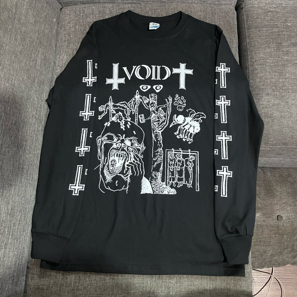 LONGSLEEVE-VOID TIME TUDIE/kaos band