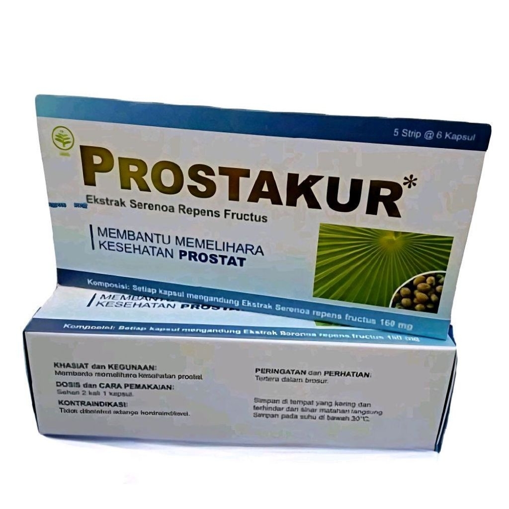 PROSTAKUR MEMELIHARA PROSTAT 30 Kapsul Obat Prostat
